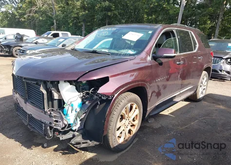 2019 Chevrolet Traverse Premier z USA, uszkodzony, nr VIN 1GNEVKKW2KJ125106